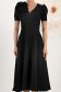 StarShinerS crno haljina tkanine midi cloche 4 - StarShinerS.hr
