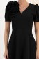 StarShinerS crno haljina tkanine midi cloche 6 - StarShinerS.hr