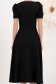 StarShinerS crno haljina tkanine midi cloche 5 - StarShinerS.hr