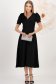 StarShinerS crno haljina tkanine midi cloche 3 - StarShinerS.hr