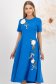 StarShinerS plava haljina midi tkanine cloche 1 - StarShinerS.hr