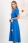 StarShinerS plava haljina midi tkanine cloche 2 - StarShinerS.hr