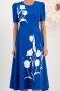 StarShinerS plava haljina midi cloche pamuk 4 - StarShinerS.hr