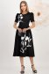 StarShinerS crno haljina midi cloche pamuk 3 - StarShinerS.hr