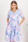 StarShinerS plava haljina midi cloche tkanine 1 - StarShinerS.hr