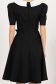 StarShinerS crno haljina midi cloche tkanine 5 - StarShinerS.hr