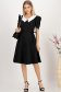 StarShinerS crno haljina midi cloche tkanine 3 - StarShinerS.hr