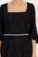 StarShinerS crno haljina jacquard midi cloche 6 - StarShinerS.hr