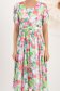 Rochie din satin multicolora midi in clos crapata pe picior - StarShinerS 4 - StarShinerS.ro
