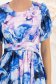Rochie din satin mov midi in clos crapata pe picior - StarShinerS 6 - StarShinerS.ro