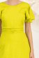 StarShinerS zelena crta haljina saten midi cloche 6 - StarShinerS.hr