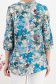 Bluza dama din viscoza si in usor asimetrica cu croi larg si guler tip esarfa - StarShinerS 5 - StarShinerS.ro