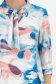 Bluza dama din viscoza si in multicolora usor asimetrica cu croi larg si guler tip esarfa - StarShinerS 6 - StarShinerS.ro