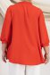 Bluza dama din georgette rosie cu croi larg si guler tip esarfa - StarShinerS 5 - StarShinerS.ro