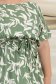 Rochie din viscoza si in verde midi usor asimetrica in clos cu elastic in talie si cordon detasabil - StarShinerS 6 - StarShinerS.ro