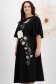 StarShinerS crno haljina midi tkanine cloche 2 - StarShinerS.hr