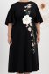 StarShinerS crno haljina midi tkanine cloche 4 - StarShinerS.hr