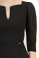 Rochie din stofa neagra scurta tip creion cu umeri bufanti - StarShinerS 6 - StarShinerS.ro