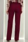 Pantaloni lungi visinii evazati cu buzunare laterale si accesoriu un talie- StarShinerS 4 - StarShinerS.ro
