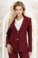 Sacou din stofa visiniu cambrat cu nasturi decorativi aurii - StarShinerS 1 - StarShinerS.ro