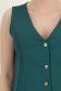 Vesta din stofa verde-inchis cu un croi usor cambrat si decolteu in v - StarShinerS 4 - StarShinerS.ro