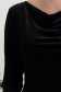 Bluza din catifea neagra mulata cu decolteu cazut - StarShinerS 4 - StarShinerS.ro