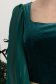 StarShinerS baršun tamno zelena bluza za žene 4 - StarShinerS.hr