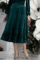 StarShinerS zelen suknja cloche midi baršun 1 - StarShinerS.hr