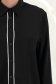 Camasa dama din satin neagra cu maneca lunga cu croi larg 4 - StarShinerS.ro