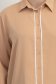 Bež košulja za žene dugi rukav saten 4 - StarShinerS.hr