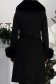 Crno ženski kaput online tkanine kambrat 5 - StarShinerS.hr