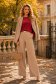 Bluza dama din catifea rosie umeri bufanti - StarShinerS 2 - StarShinerS.ro