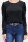 Bluza dama din catifea neagra umeri bufanti - StarShinerS 5 - StarShinerS.ro
