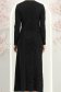 Rochie din lurex neagra midi tip creion cu aplicatii stralucitoare - StarShinerS 6 - StarShinerS.ro