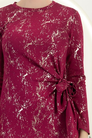 Rochie Roz midi drept | Eleganta de Ocazie - StarShinerS