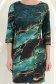 Rochie din stofa elastica scurta cu un croi drept si imprimeu digital abstract - StarShinerS 5 - StarShinerS.ro