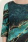 Rochie din stofa elastica scurta cu un croi drept si imprimeu digital abstract - StarShinerS 4 - StarShinerS.ro