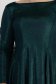 Rochie din catifea verde scurta in clos cu sclipici - StarShinerS 4 - StarShinerS.ro