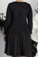 Rochie din catifea neagra scurta in clos cu sclipici - StarShinerS 6 - StarShinerS.ro