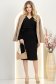 Rochie tricotata neagra midi tip creion decolteu petrecut - StarShinerS 3 - StarShinerS.ro