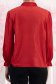 Bluza din catifea cu sclipici rosie cu un croi usor larg si volanase la maneca - StarShinerS 5 - StarShinerS.ro