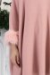 Růžová dámská halenka široké pletení 4 - StarShinerS.cz