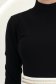 Maleta din tricot fin neagra mulata cu guler inalt 4 - StarShinerS.ro