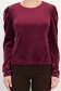 Bluza dama din catifea visinie umeri bufanti - StarShinerS 4 - StarShinerS.ro