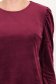 Bluza dama din catifea visinie umeri bufanti - StarShinerS 3 - StarShinerS.ro