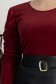 StarShinerS burgundija bluza za žene dugi rukav baršun 4 - StarShinerS.hr