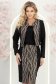 StarShinerS crno ženska jakna ravno tkanine 2 - StarShinerS.hr