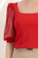 StarShinerS crven bluza za žene krep lijevanim 5 - StarShinerS.hr