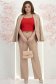 Bluza din crep rosie mulata cu maneci trei-sferturi din dantela - StarShinerS 2 - StarShinerS.ro