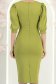 StarShinerS svijetlozelena haljina jersey midi vrsta olovke 6 - StarShinerS.hr